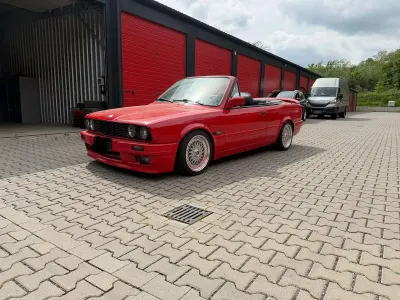 Gebraucht BMW 325 Cabriolet M Sport 170 PS (125 kW) 1992 Rot Cabrio