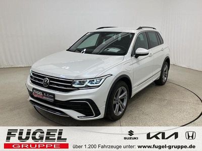 Oryxweiß perlmutteffekt Gebraucht 2021 VW Tiguan R-line SUV | 28.909 € (Guter Preis)