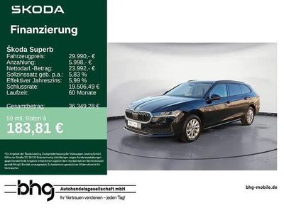 Usata Skoda Superb Essence 150 CV (110 kW) 2025 Nero Station wagon