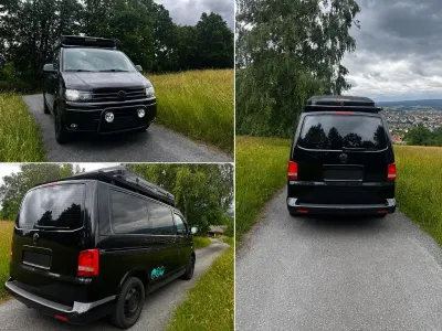 Gebraucht VW Multivan 140 PS (102 kW) 2010 Schwarz Van / Kleinbus