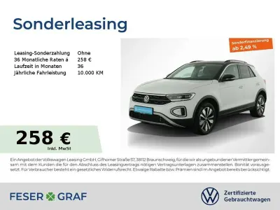 Second-hand VW T-Roc Goal 150 CP (110 kW) 2025 Alb SUV