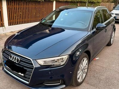 Usata Audi A3 Sportback 110 CV (80 kW) 2016 Blu Utilitaria