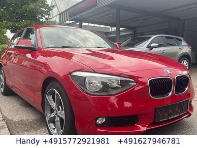 Gebraucht BMW 116 Comfort Edition 116 PS (85 kW) 2012 Karmesinrot Kleinwagen