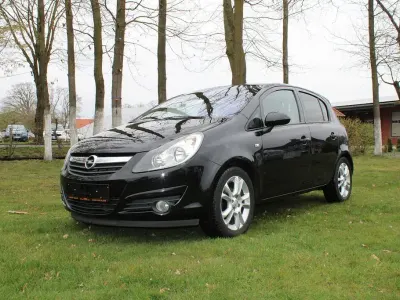 Używany Opel Corsa Sport 87 KM (63 kW) 2010 Czarny Hatchback