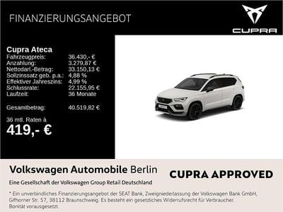 Nuova Cupra Ateca 150 CV (110 kW) 2026 Bianco SUV