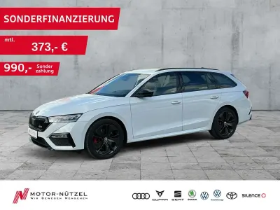 Gebraucht Skoda Octavia RS 245 PS (180 kW) 2024 2y moonweiss metallic Kombi