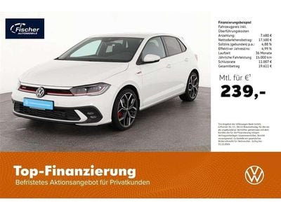 Gebraucht VW Polo GTI 207 PS (152 kW) 2022 Weiss Kleinwagen
