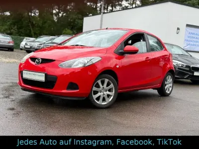 Gebraucht Mazda 2 68 PS (50 kW) 2009 Rot Kleinwagen