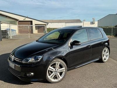 Gebraucht VW Golf VI R-line 160 PS (117 kW) 2011 Schwarz Kleinwagen