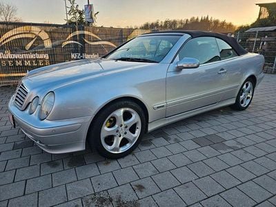 Gebraucht Mercedes CLK200 Avantgarde 163 PS (119 kW) 2003 Silber Cabrio