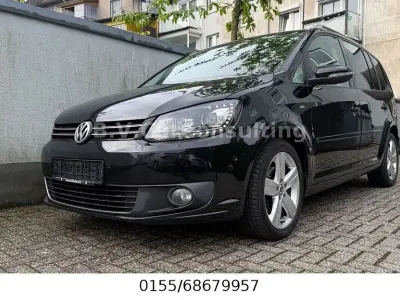 Brugt VW Touran Cup 105 HK (77 kW) 2014 Sort MPV