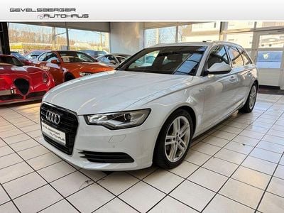 Gebraucht Audi A6 S-Line 177 PS (130 kW) 2012 Gletscherweiss metallic Kombi