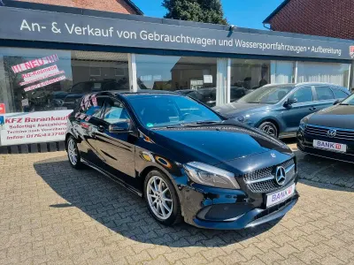Brugt Mercedes A160 AMG 122 HK (89 kW) 2018 Sort Hatchback