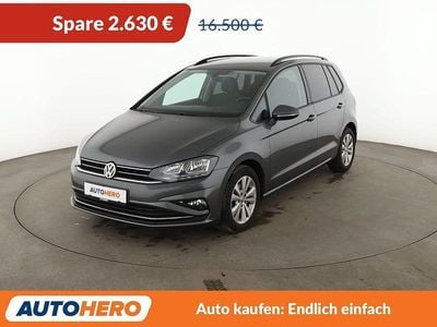 Usata VW Golf Sportsvan Advance 116 CV (85 kW) 2018 Grigio Monovolume