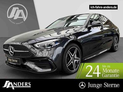 Graphitgrau Gebraucht 2024 Mercedes C300e AMG Limousine | 45.454 € (Fairer Preis)