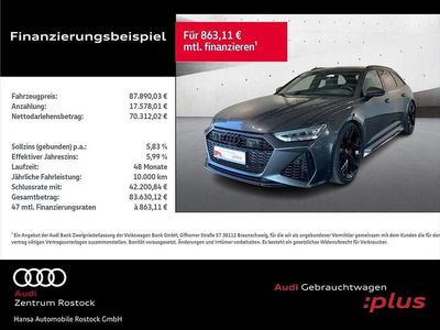 Gebraucht Audi RS6 Sport 600 PS (441 kW) 2021 Grau Kombi