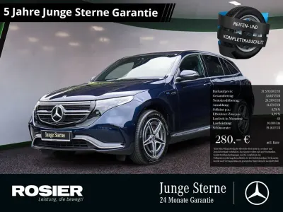 Gebraucht Mercedes EQC400 AMG 300 kW (408 PS) 2022 Blau / cavansitblau (metallic) SUV