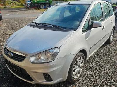 Gebraucht Ford C-MAX Style 101 PS (74 kW) 2008 Silber Van / Kleinbus