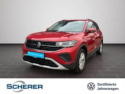 Gebraucht VW T-Cross IQ Drive 150 PS (110 kW) 2024 Kings red metallic (metallic) SUV