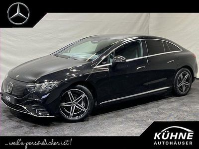 Schwarz Gebraucht 2024 Mercedes EQE300 AMG Limousine | 48.950 € (Fairer Preis)