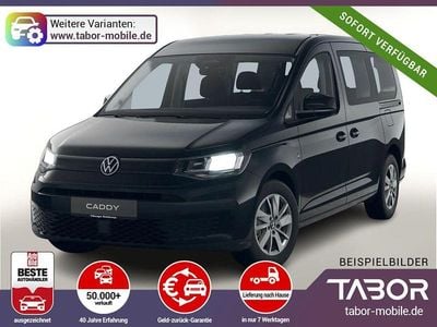Neu VW Caddy Maxi Life Life 122 PS (89 kW) 2025 Schwarz Van / Kleinbus
