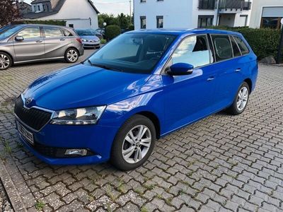 Gebraucht Skoda Fabia Style 75 PS (55 kW) 2019 Blau Kleinwagen