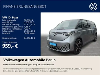 Używany VW ID. Buzz Goal 210 kW (286 KM) 2025 Srebrny Minivan