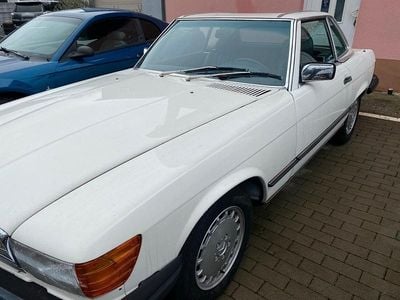 Gebraucht Mercedes SL500 225 PS (165 kW) 1987 Weiß Cabrio
