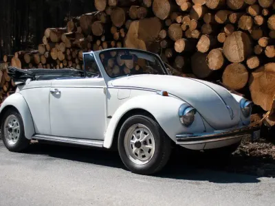 Używany VW Käfer 50 KM (36 kW) 1972 Biały Kabriolet