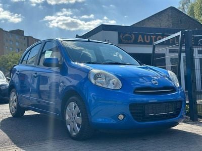 Second-hand Nissan Micra Acenta 98 CP (72 kW) 2012 Albastru Hatchback