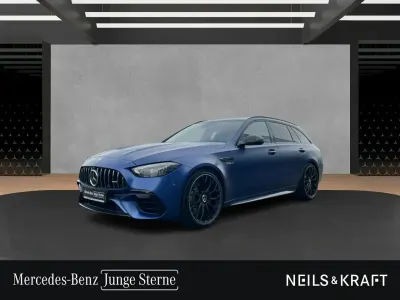 Gebraucht Mercedes C63 AMG AMG 680 PS (500 kW) 2024 Manufaktur magno lack manufaktur spektralblau magn Kombi