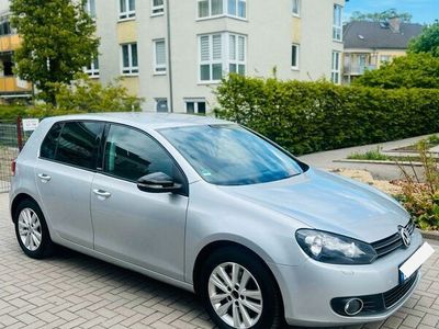 gebraucht VW Golf VI Style TSI 122PS Klima/Navi/SHZ/1.Hand