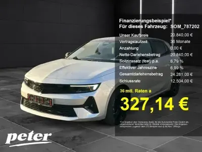 Gebraucht Opel Astra GS Line 131 PS (96 kW) 2023 Aluminium silb/kristall silb Limousine