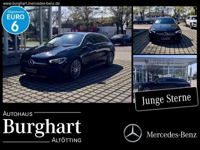 Gebraucht Mercedes CLA200 Shooting Brake AMG line 163 PS (119 kW) 2020 Kosmosschwarz Kombi