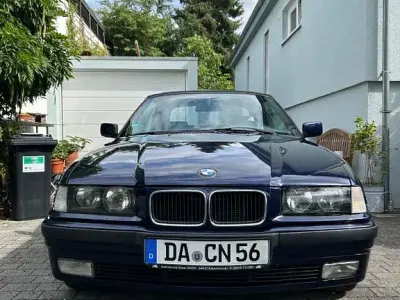 Gebraucht BMW 320 Cabriolet Sport Line 150 PS (110 kW) 1995 Blau Cabrio
