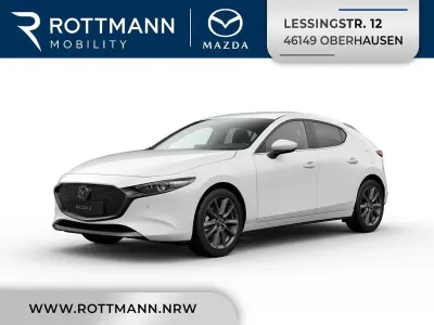 Neu Mazda 3 Exclusive-Line 140 PS (102 kW) 2026 Weiß Limousine