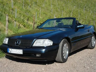 Gebraucht Mercedes SL280 193 PS (141 kW) 1996 Schwarz Cabrio