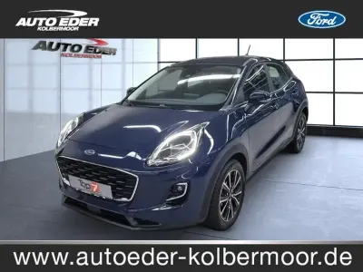 Gebraucht Ford Puma Cool & Connect 95 PS (69 kW) 2022 Blau SUV