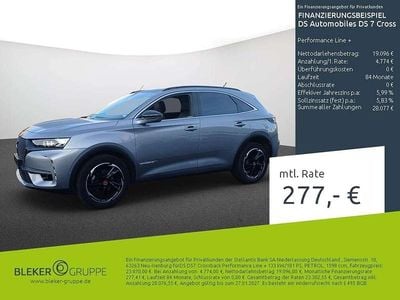 Lack grau artense/metallic klarlack Gebraucht 2022 DS Automobiles DS7 Crossback Performance Line Plus SUV | 23.870 € (Fairer Preis)