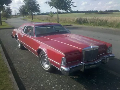 Gebraucht Lincoln Continental 204 PS (150 kW) 1976 Rot Coupé