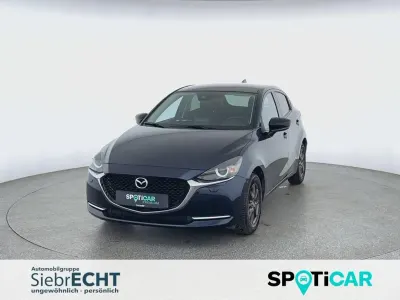 Gebraucht Mazda 2 Homura-Line 90 PS (66 kW) 2022 Blau Kleinwagen