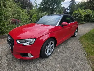 Gebraucht Audi A3 Cabriolet Design 190 PS (139 kW) 2019 Rot Cabrio