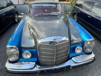 Gebraucht Mercedes 220 SE 121 PS (88 kW) 1962 Blau Coupé