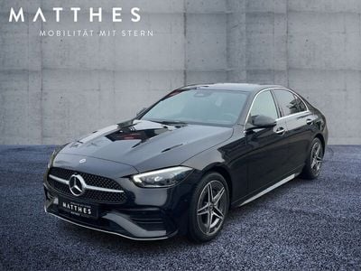 Schwarz Gebraucht 2024 Mercedes C300e AMG Limousine | 42.860 € (Fairer Preis)