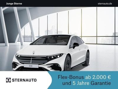 Gebraucht Mercedes EQS450+ AMG line 264 kW (360 PS) 2025 Manufaktur lack manufaktur opalithweiß bright Limousine