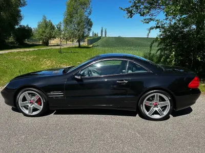 Gebraucht Mercedes SL500 306 PS (225 kW) 2001 Schwarz Cabrio