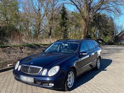 Brugt Mercedes E280 Elegance 190 HK (139 kW) 2006 Blå Stationcar