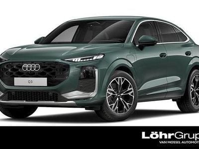 Neu Audi Q3 Sportback Sport 272 PS (200 kW) 2026 Salbeigrün metallic SUV