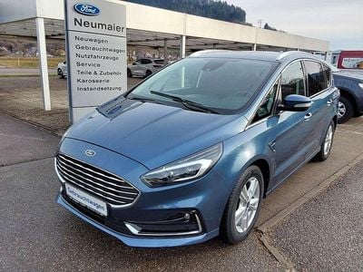 Gebraucht Ford S-MAX Titanium 190 PS (139 kW) 2022 Chromablau metallic Van / Kleinbus