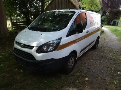 Gebraucht Ford Transit Custom 101 PS (74 kW) 2014 Weiß Kombi